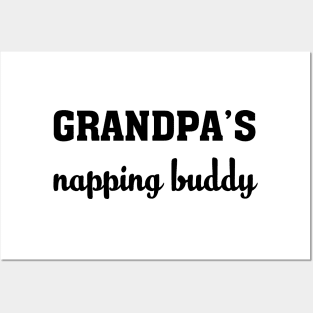 GRANDPPA'S NAPPING BUDDY Posters and Art